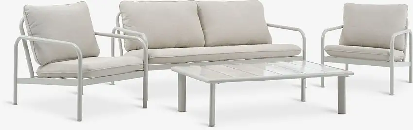 Set lounge TEGLUM 4,5 posti beige