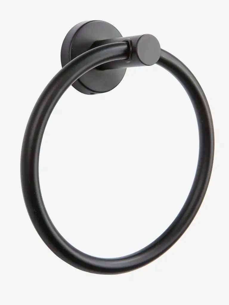 Anello porta asciugamani STOCKVIK 17x20x7 cm nero