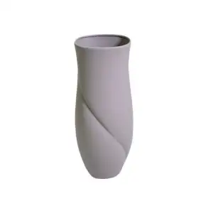 VASO CERAMICA PETALO TORTORA 18X16H44