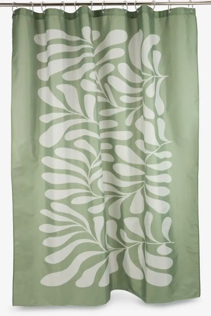 Tenda da doccia BAGGETORP 180x200cm verde oliva