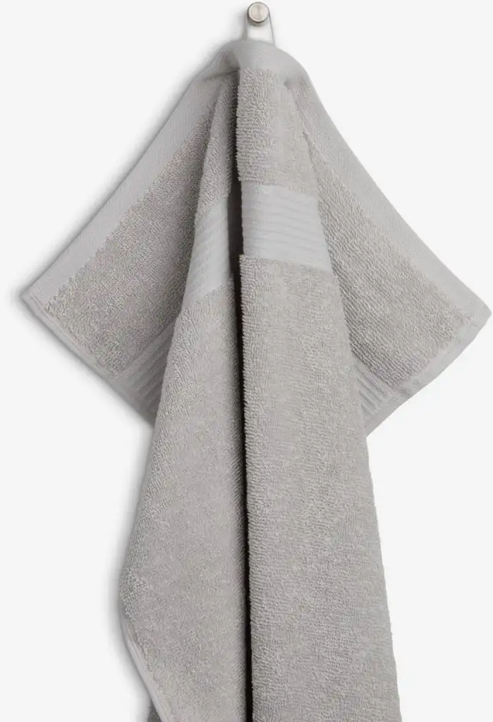 Asciugamano KARLSTAD 50x100 cm grigio chiaro