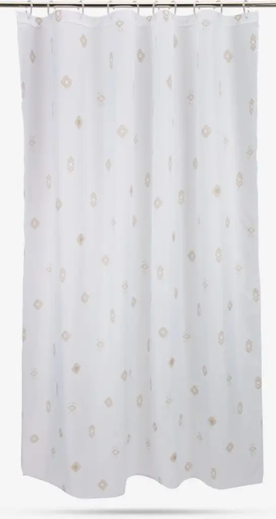 Tenda da doccia SKOGHALL 180x200 cm bianco
