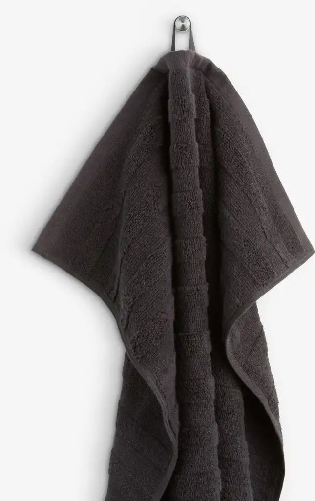 Telo da bagno TORSBY 100x150 cm nero