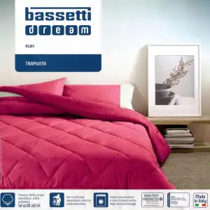 TRAPUNTA INVERNALE LETTO UNA PIAZZA E MEZZA BASSETTI RUBY