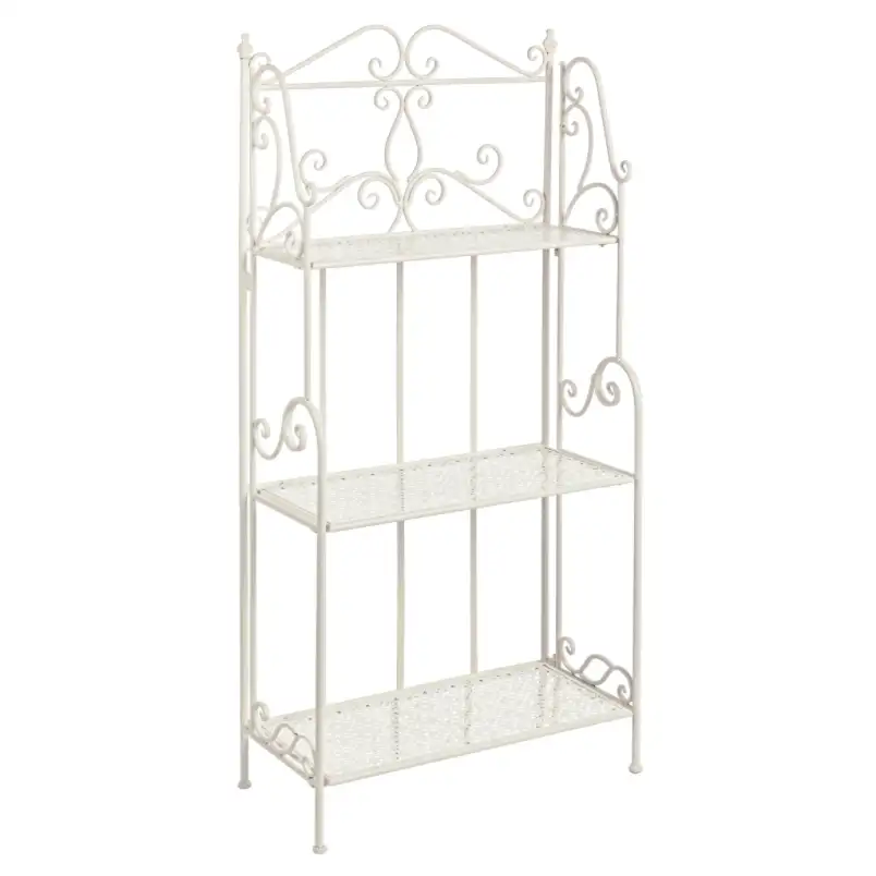 SCAFFALE 3P GISELLE CREMA CM 60X28X127H