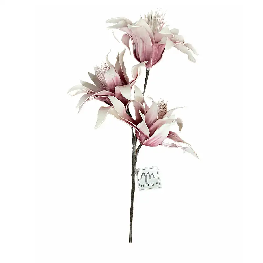 STELO 3 CAMPANULE CON FOGLIE CM 89 H