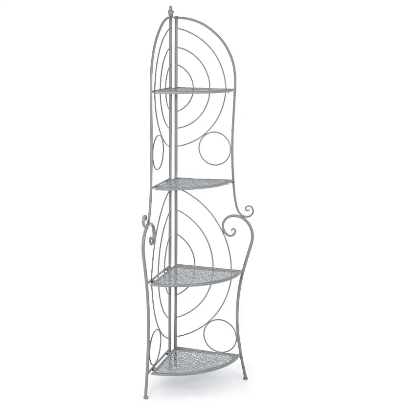 ANGOLIERA 4P MARLENE GRIGIO CM 54 X 37 X 166 H
