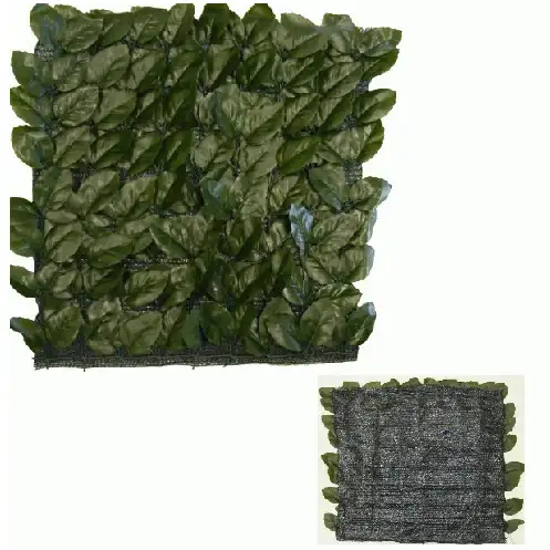 SIEPE ARTIFICIALE PVC MT 3 X 1H CON OMBREGGIANTE