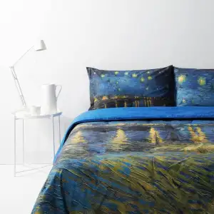 TRAPUNTA INVERNALE LETTO SINGOLO BASSETTI NOTTE STELLATA