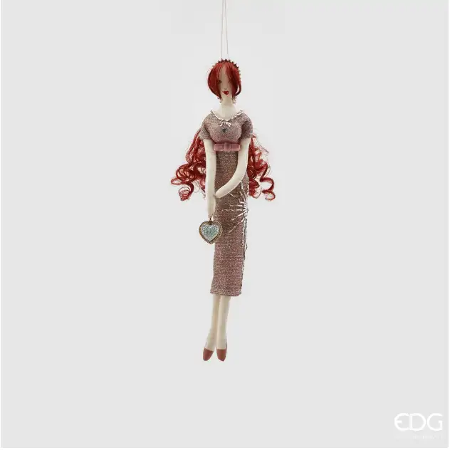 PENDAGLIO LADY STOFFA CAPELLI LUNGHI