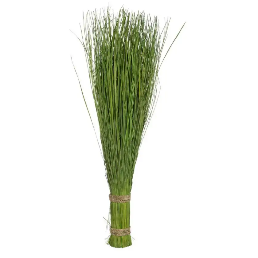 DECORAZIONE VEGETALE MAZZO VERDE CM 115H