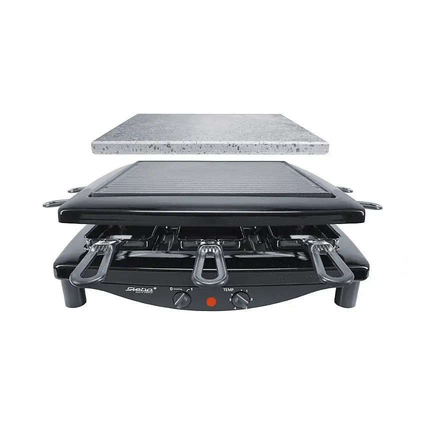 Steba Steba Steba Raclette RC 3 plus 1450W black - 62.09.00
