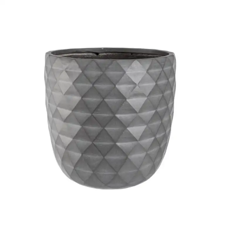 VASO PYRAMID BOMBATO ANTRACITE