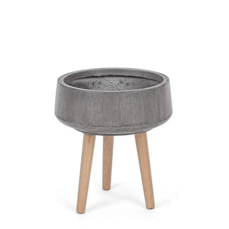 VASO MODERN TREPPIEDE CIOTOLA TORTORA