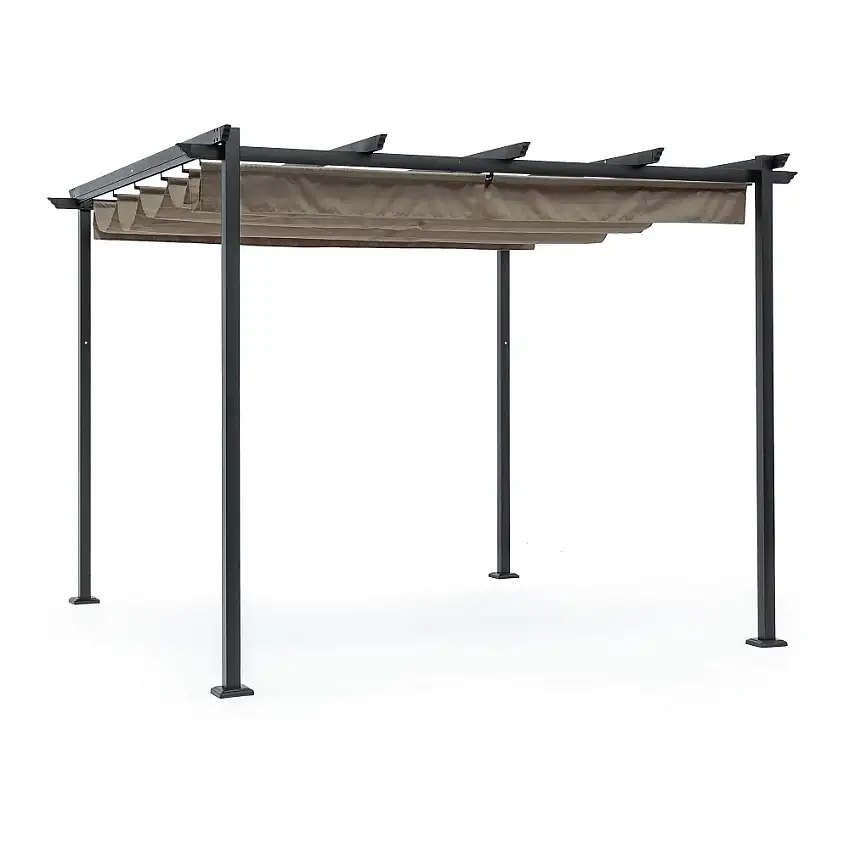 GAZEBO DYNAMIC MT 3X3 ANTRACITE-TORTORA