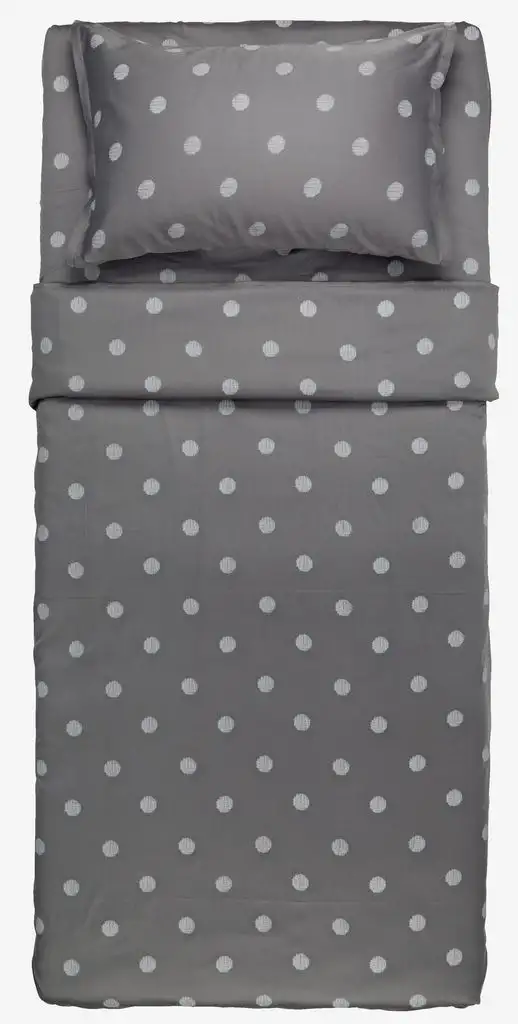 Completo lenzuola Raso ANE 160x240 cm grigio
