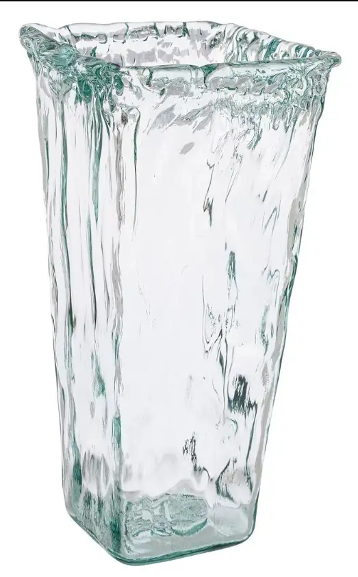VASO VETRO PANDORA TRASPARENTE CM 37H