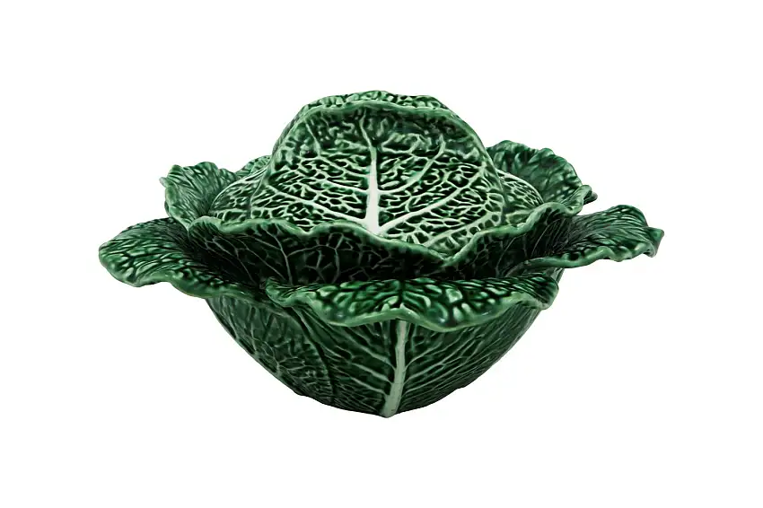 Bordallo - Pinheiro Zuppiera in ceramica Ø 33 cm. Lt. 2 | Couve