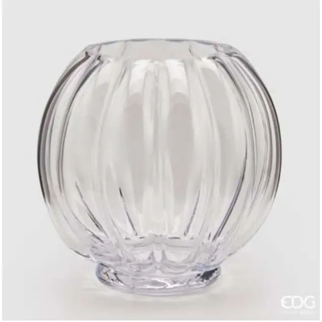 VASO VETRO ZUCCA DUE MISURE