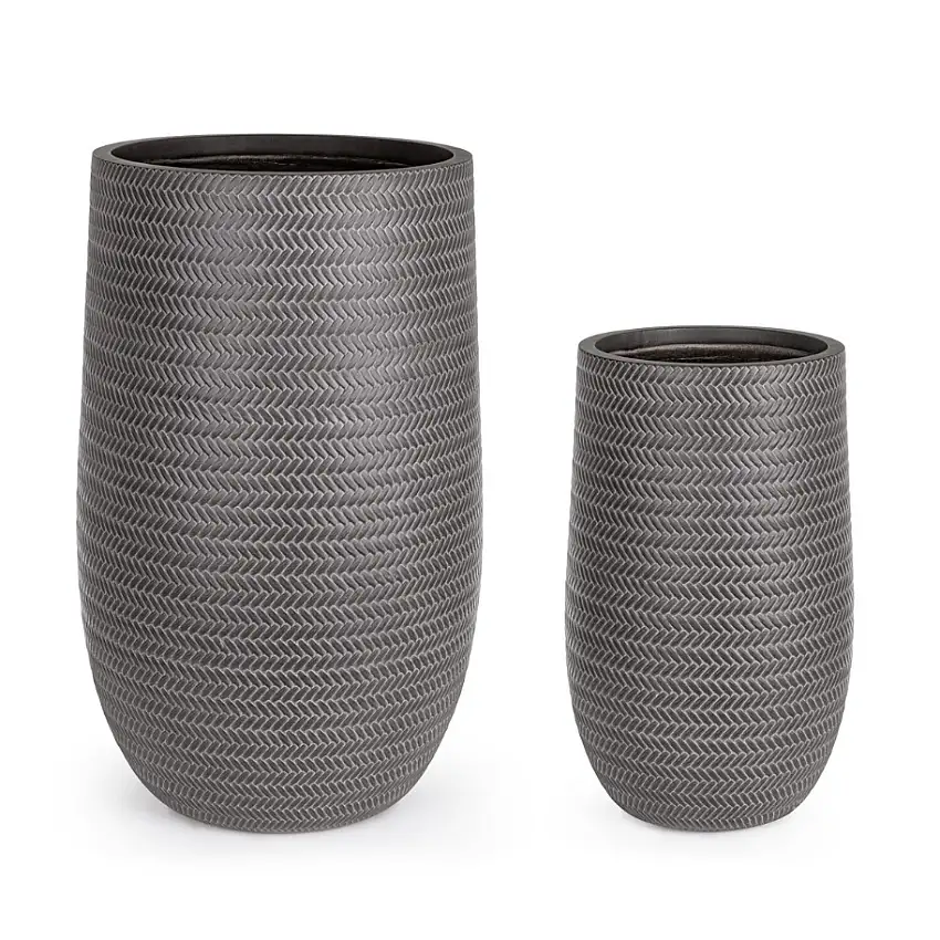VASO TRESSAGE ALTO ANTRACITE DUE MISURE