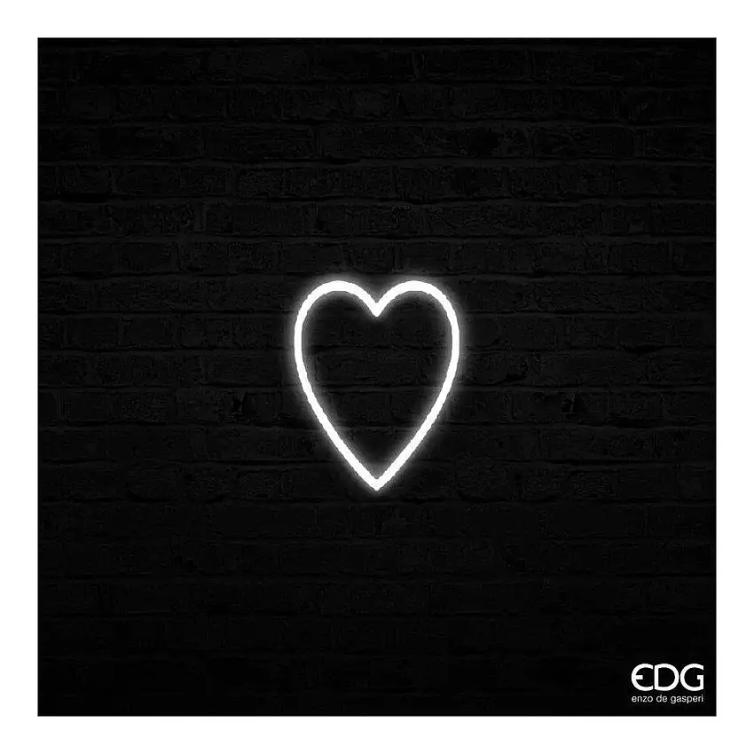 EDG - Neonled Cuore 2 Facce H20X16