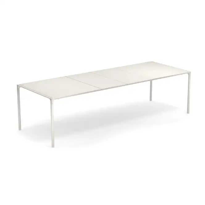 TAVOLO ALLUNGABILE TERRAMARE CM 181+50+50 x 103 BIANCO 23
