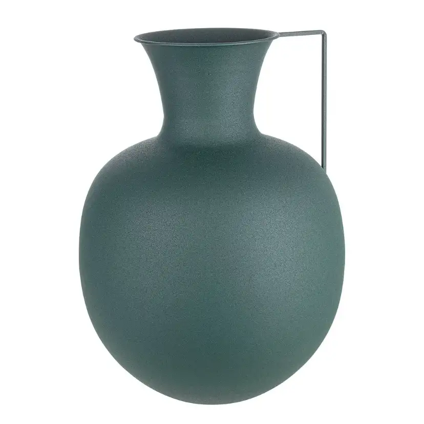 VASO ANFORA ASKOS MODERNO COLORE VERDE 1 MANICO