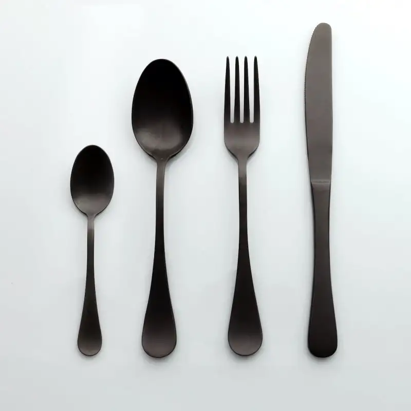 Set Posate 4 Pz SINTESI VINTAGE BLACK By Weissestal