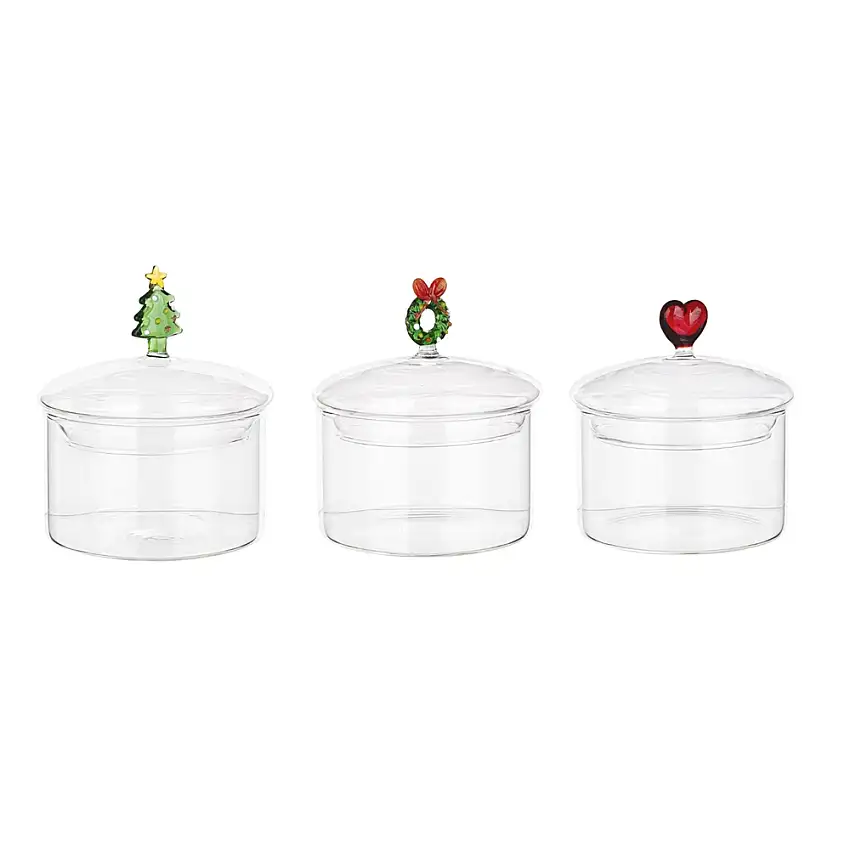 VASO VETRO ASTREA DIVERSI SOGGETTI CM 11H