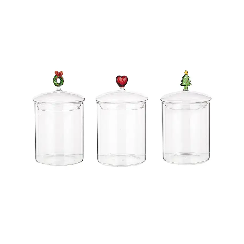 VASO VETRO ASTREA DIVERSI SOGGETTI CM 16H