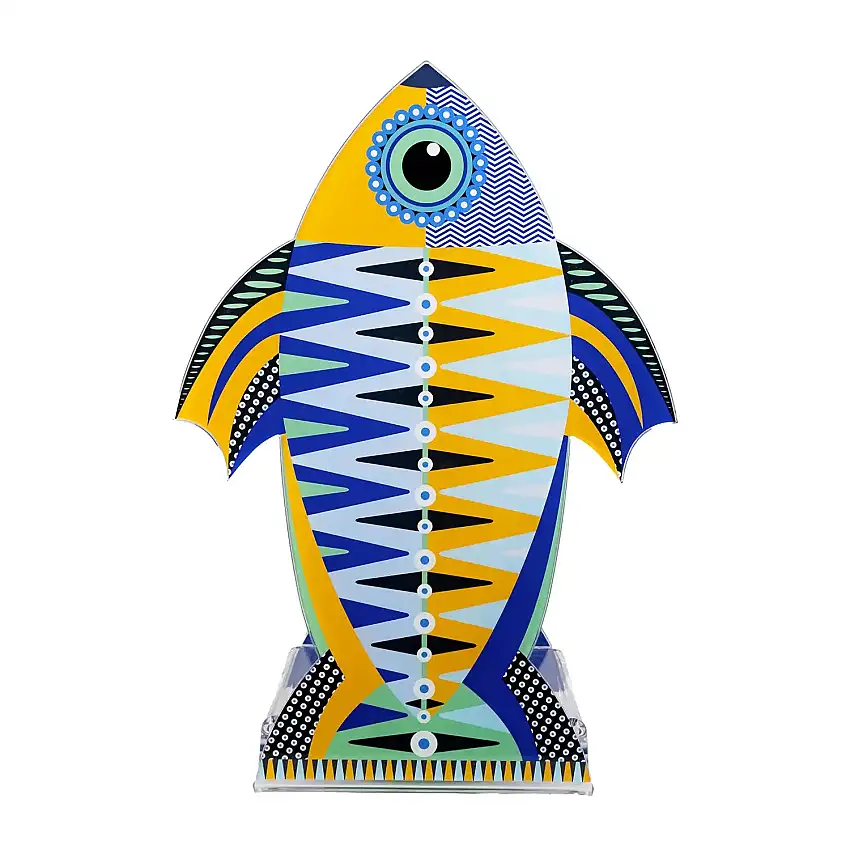 Vesta Home Vaso Pesce Imperatore | Vaso In Cristallo Acrilico