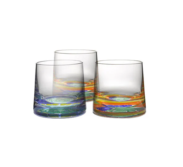 Lasvit Candy Bicchiere da Whiskey Set da 6 pz