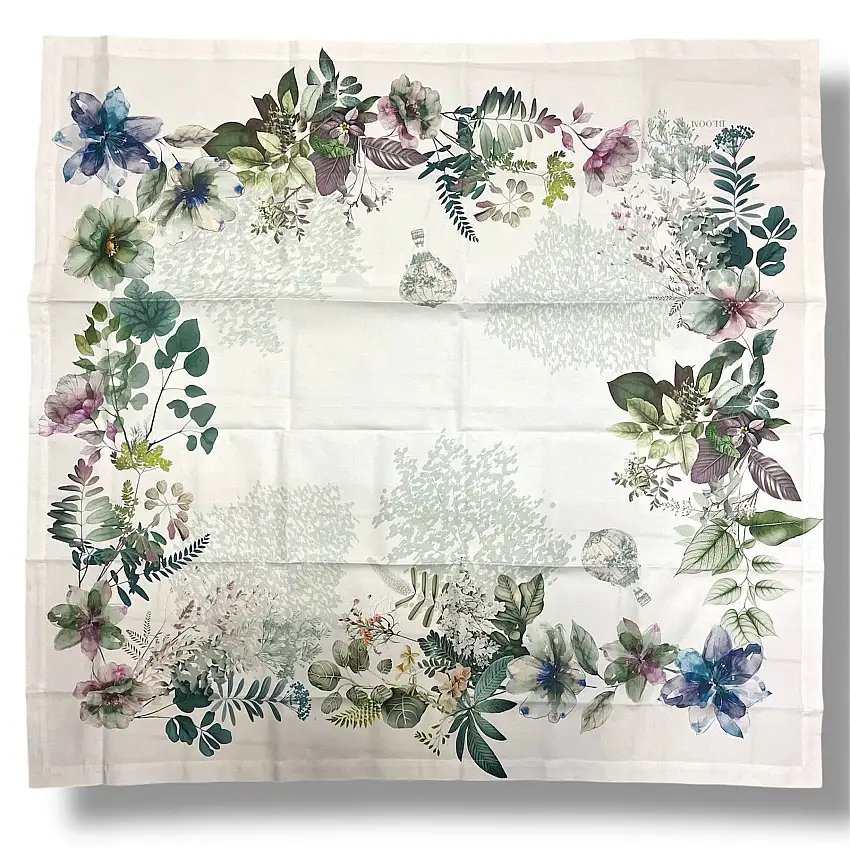 Cetroravola GREENERY 100X100 by Tessitura Randi