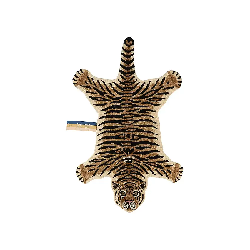 Doing Goods Tappeto Drowsy Tiger - 100% Fatto a Mano
