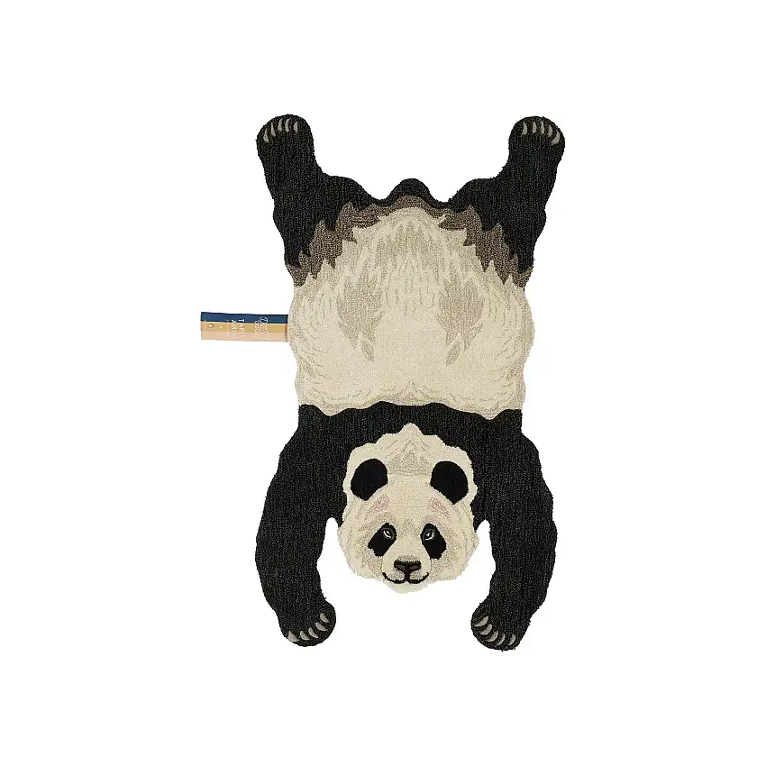 Doing Goods Tappeto Plumpy Panda - 100% Fatto a Mano