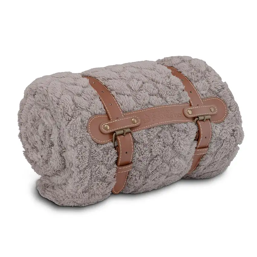 RITUALI DOMESTICI - Idillio Coperta Grigio 130X160Cm