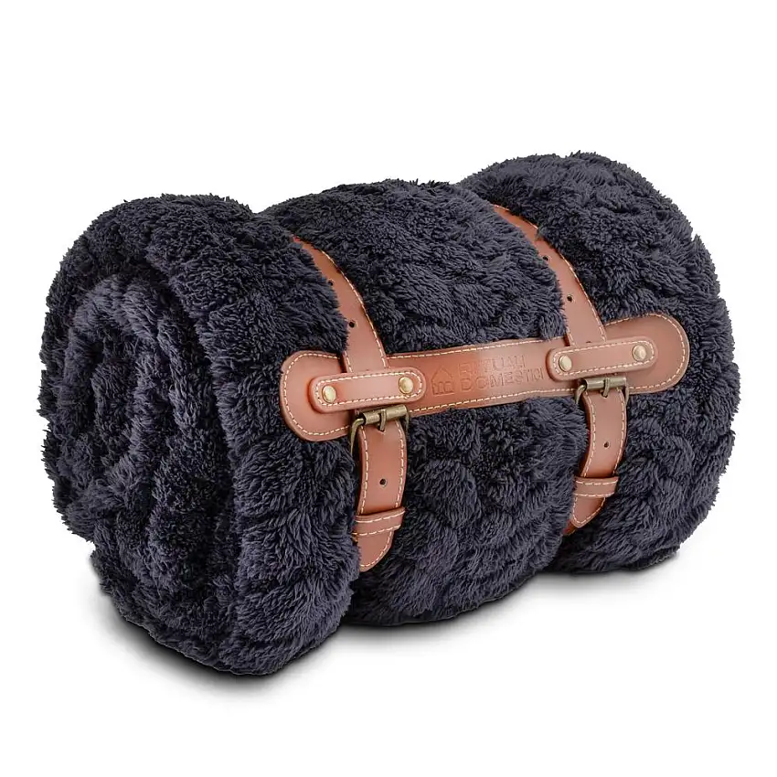 RITUALI DOMESTICI - Idillio Coperta Blu 130X160Cm
