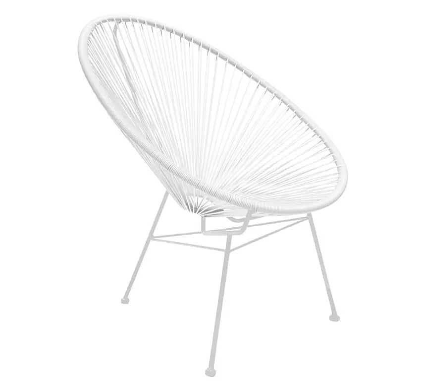 OK Design Acapulco Chair - Poltroncina Bianca
