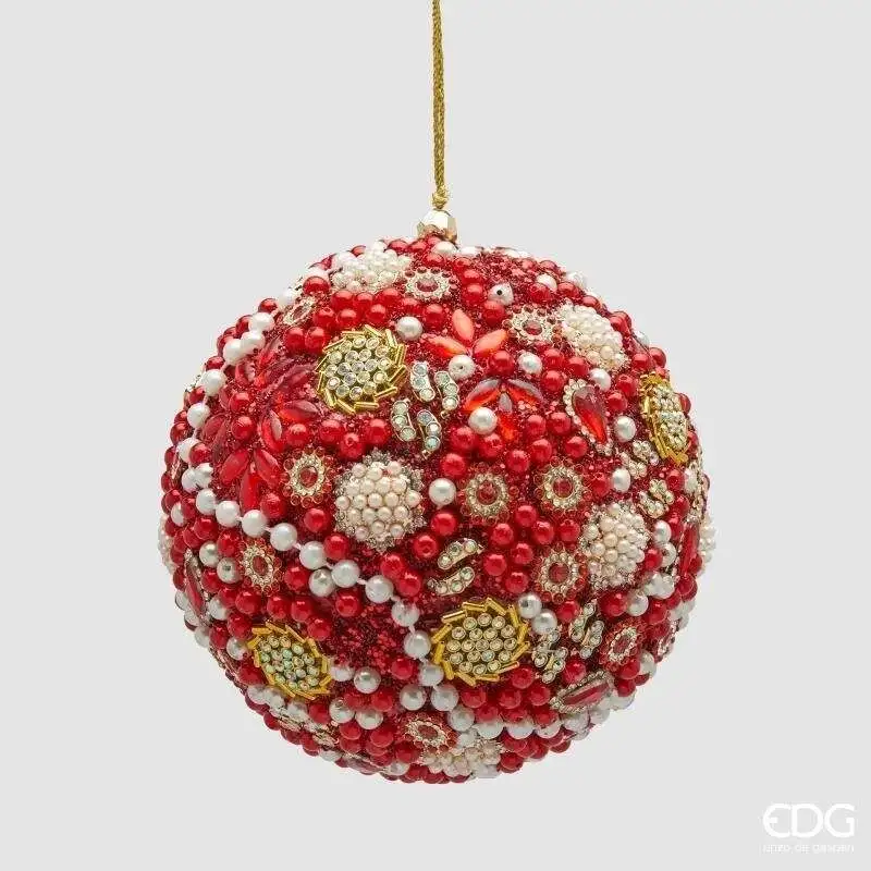 Addobbo Palla Mille Perle 12cm – Enzo De Gasperi