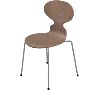 Fritz Hansen Ant Sedia 4 Gambe - Legno