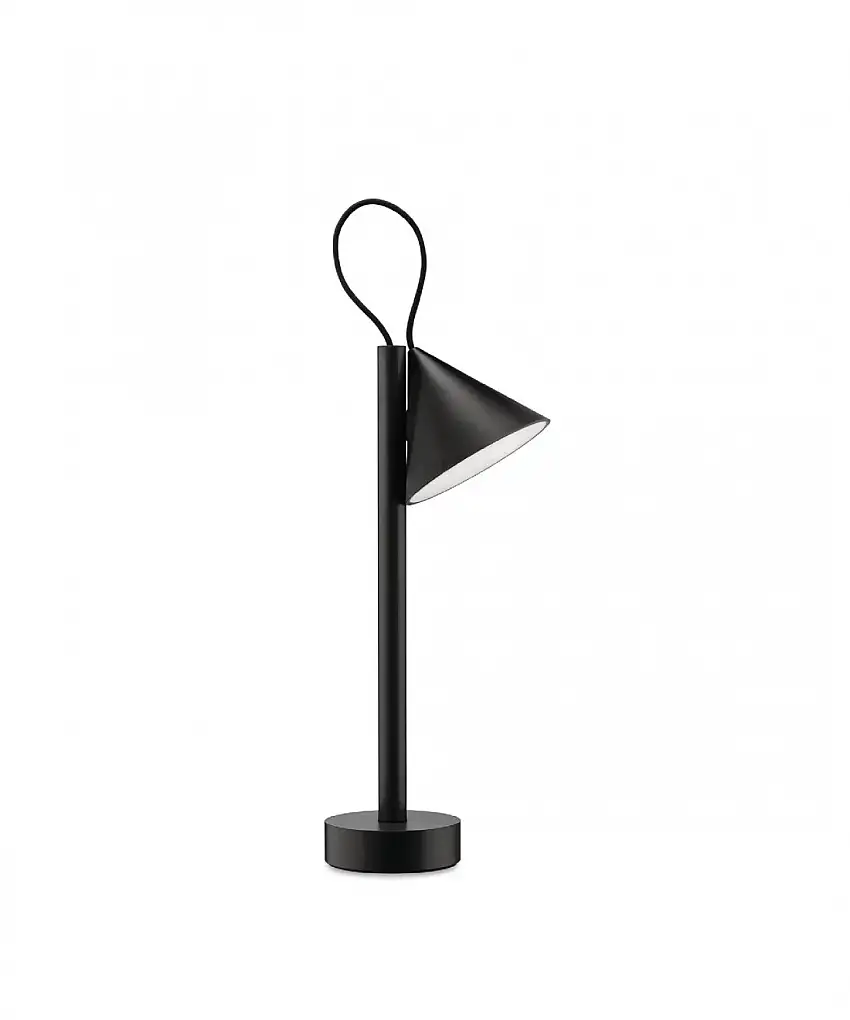 Alessi Lampada Portatile Tsumiki Nera