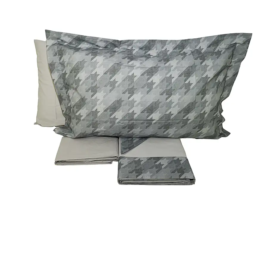 Completo lenzuola AMALFI PIED POULE by Cloe
