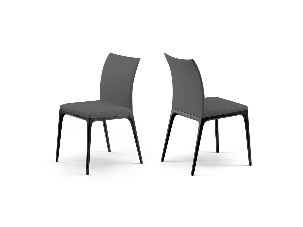 Cattelan Italia Arcadia Sedia - Legno Nero/Fango 26