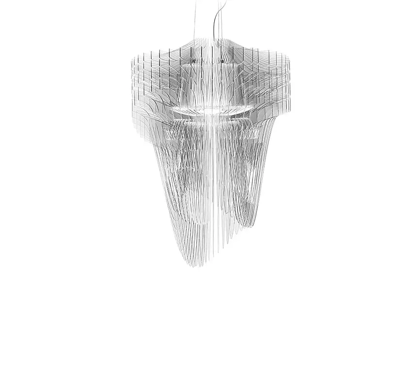 Slamp Aria Transparent Small Lampada a Sospensione