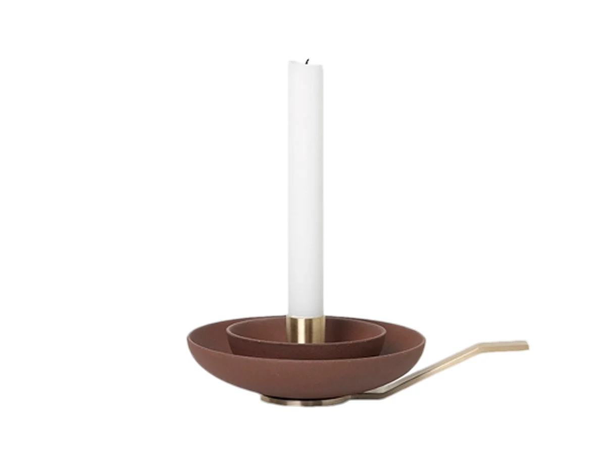 Ferm Living Around Candle Holder Portacandela