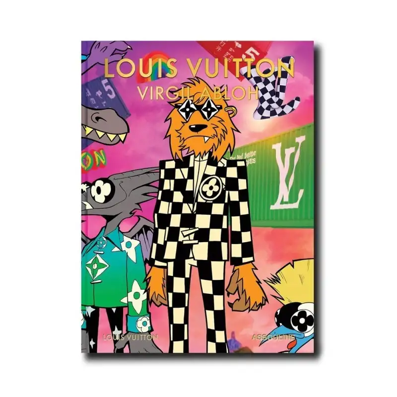 Assouline libro Louis Vuitton: Virgil Abloh (Classic Cartoon Cover)