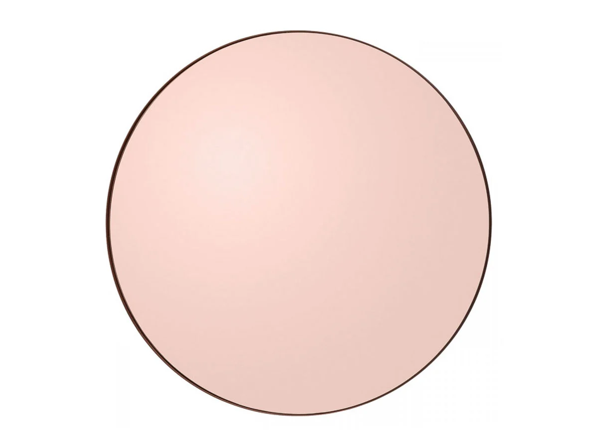 AYTM Circum Specchio da Parete Rosa Ø 70 cm