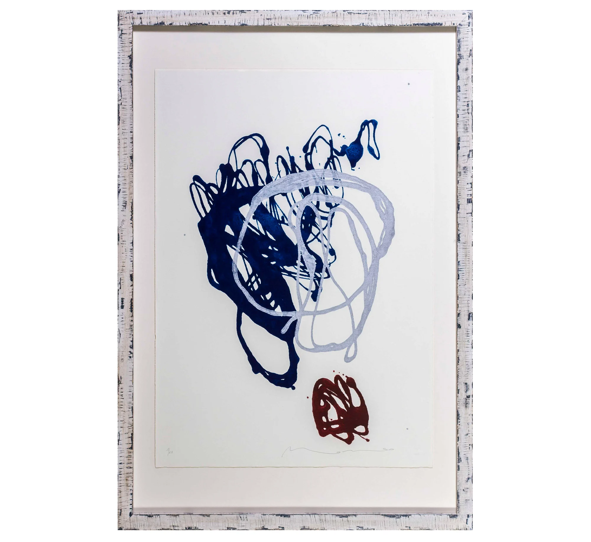 Mohd Selection Azul 126 X 46 Quadro
