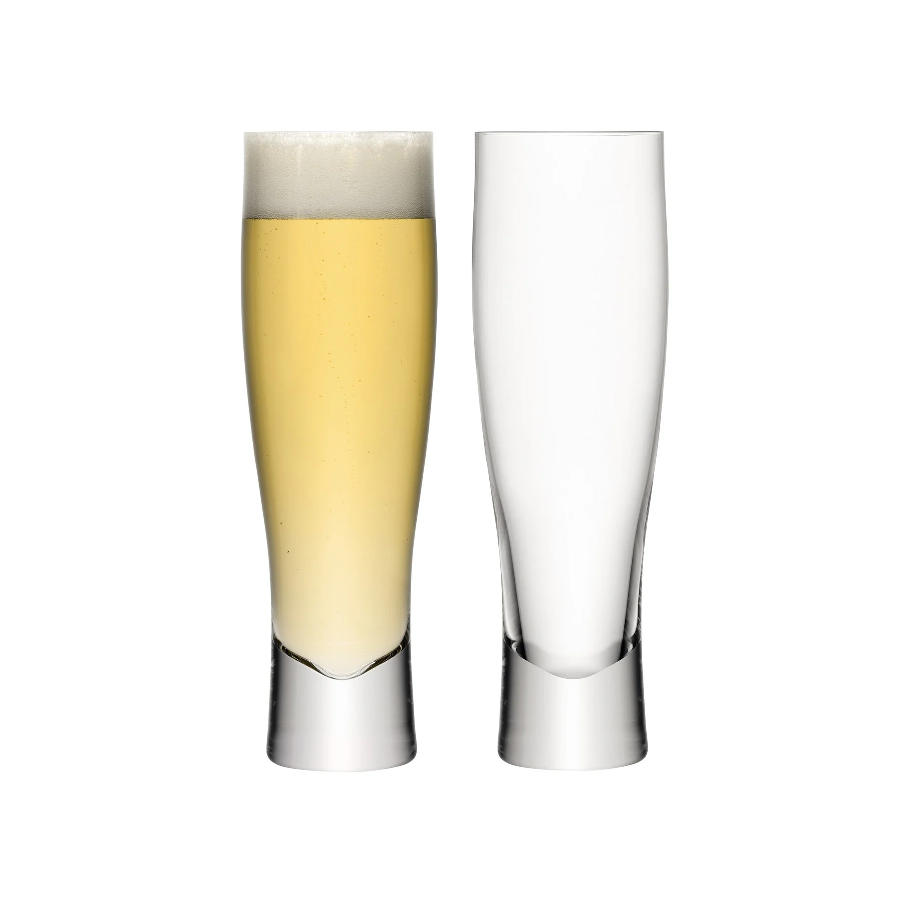 LSA Bar Lager Glass Set 2 Bicchieri Birra