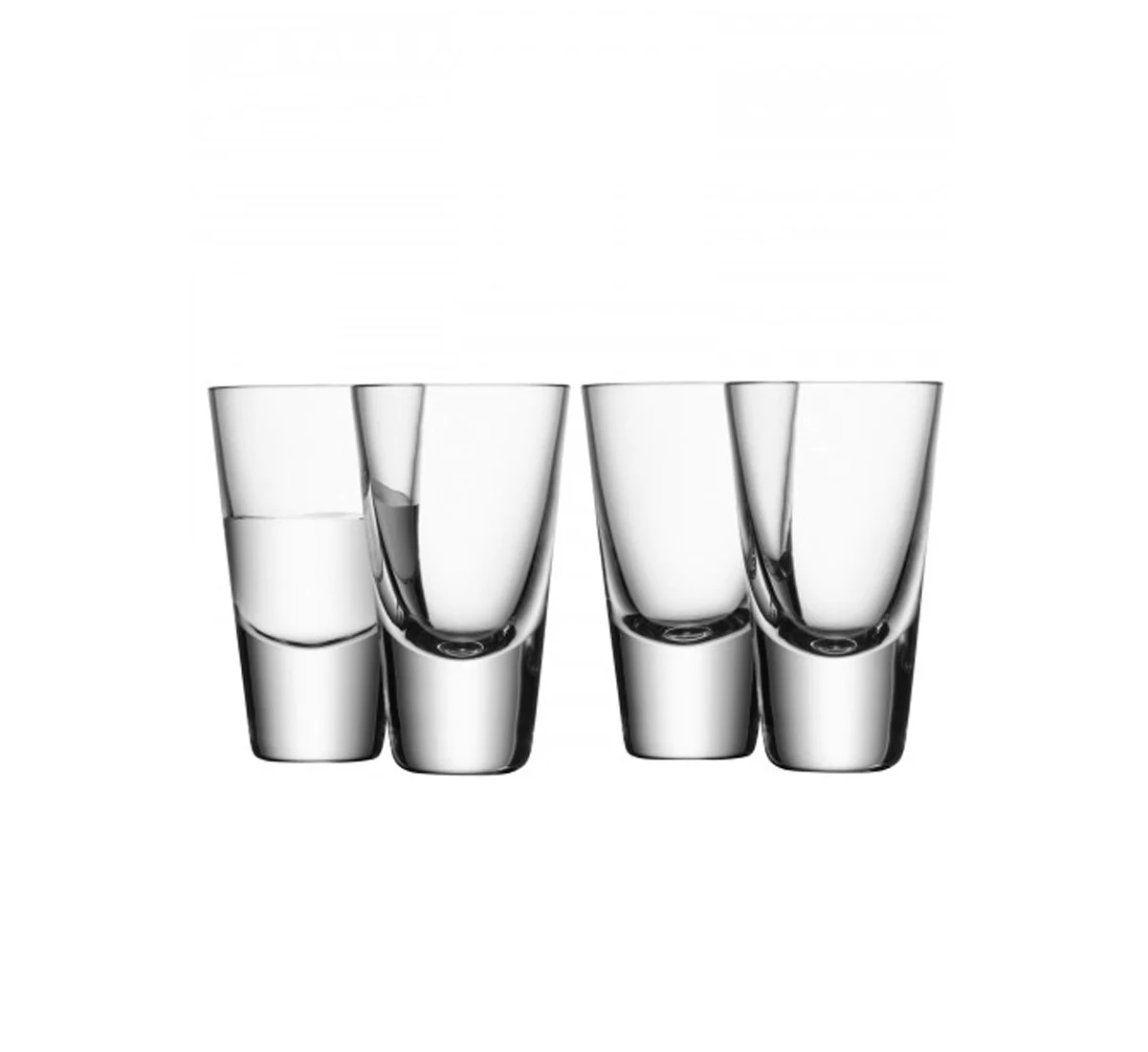 LSA Bar Set di 4 Bicchieri da Vodka